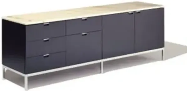 Florence Knoll Five-Drawer + Two-Door Credenza
