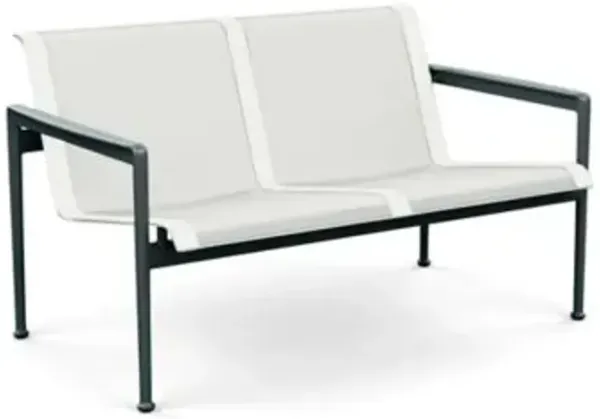 1966 Collection Twin Seat Lounge Chair with Arms