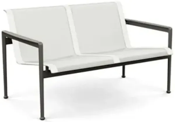 1966 Collection Twin Seat Lounge Chair with Arms