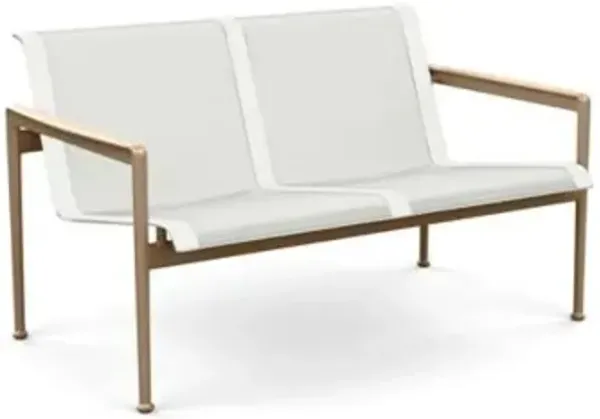 1966 Collection Twin Seat Lounge Chair with Arms