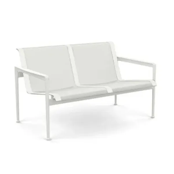 1966 Collection Twin Seat Lounge Chair with Arms