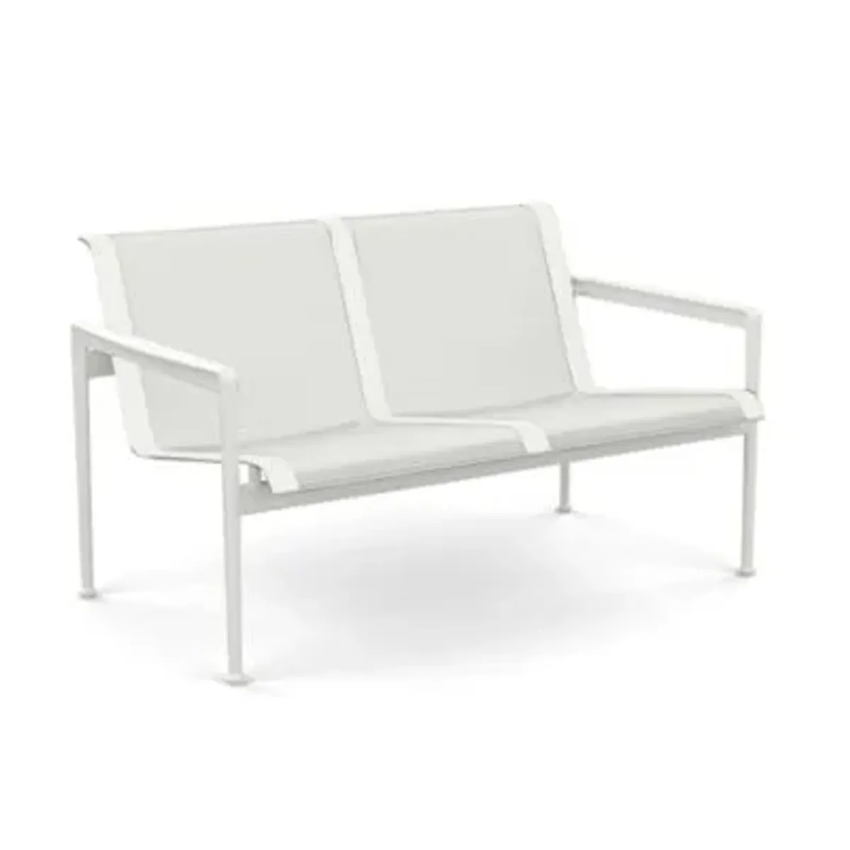 1966 Collection Twin Seat Lounge Chair with Arms