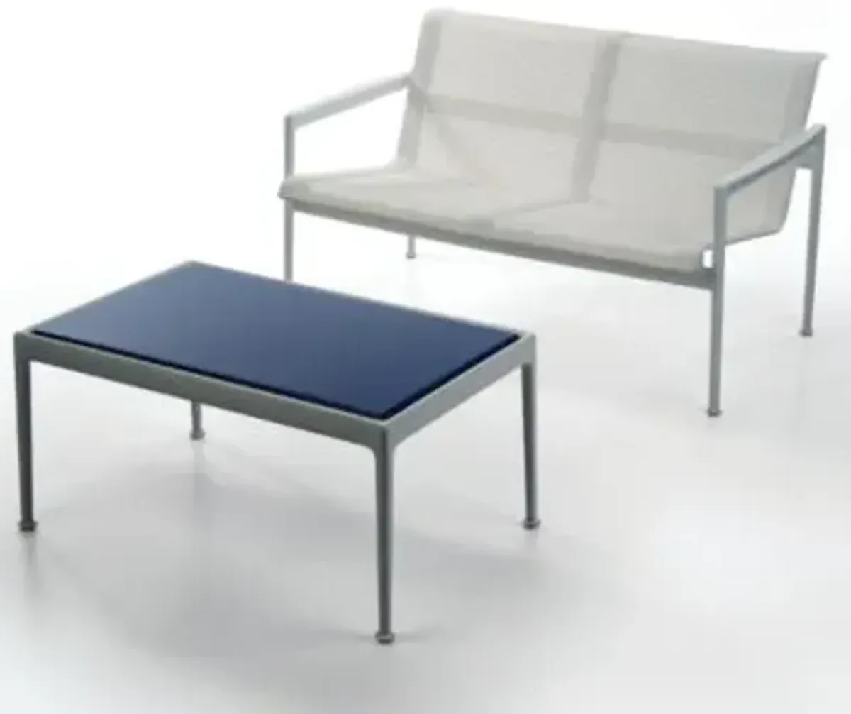 1966 Collection Twin Seat Lounge Chair with Arms