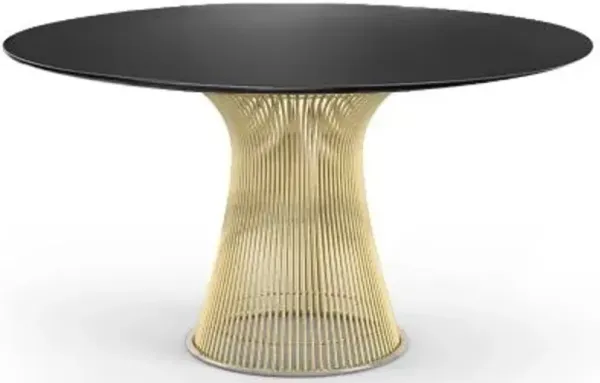 Platner Dining Table in Gold
