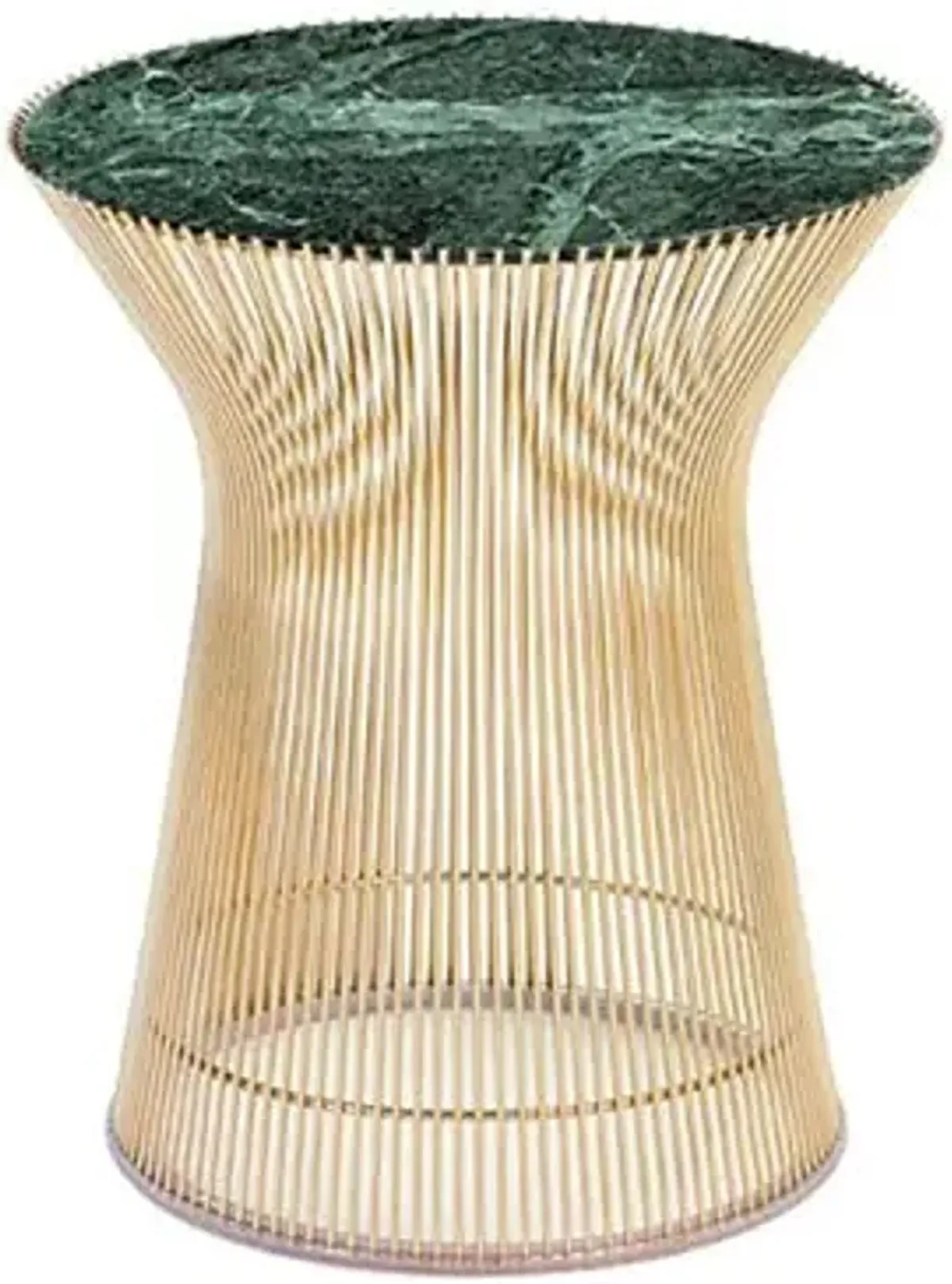 Platner Side Table in Gold