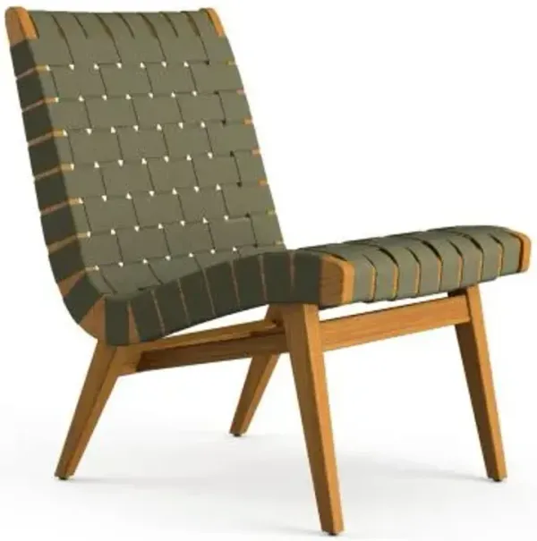 Risom Outdoor Lounge Chair