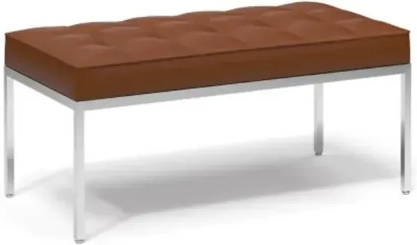 Florence Knoll Relaxed Two-Seat Bench