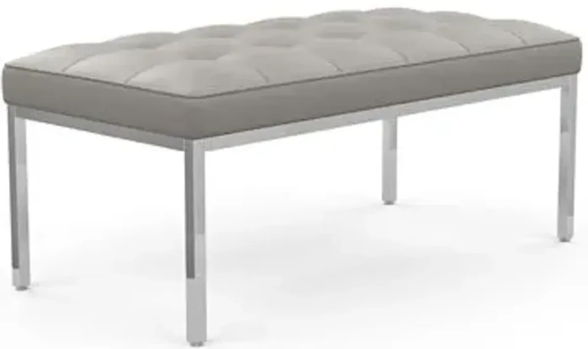 Florence Knoll Relaxed Two-Seat Bench