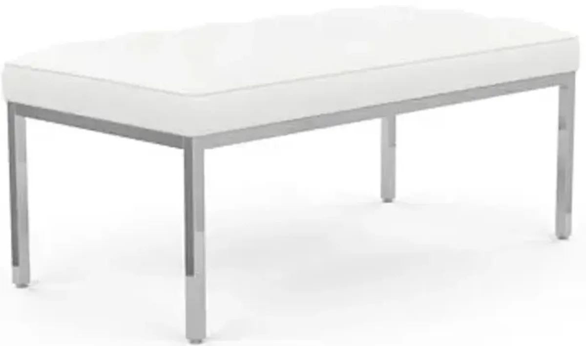 Florence Knoll Relaxed Two-Seat Bench