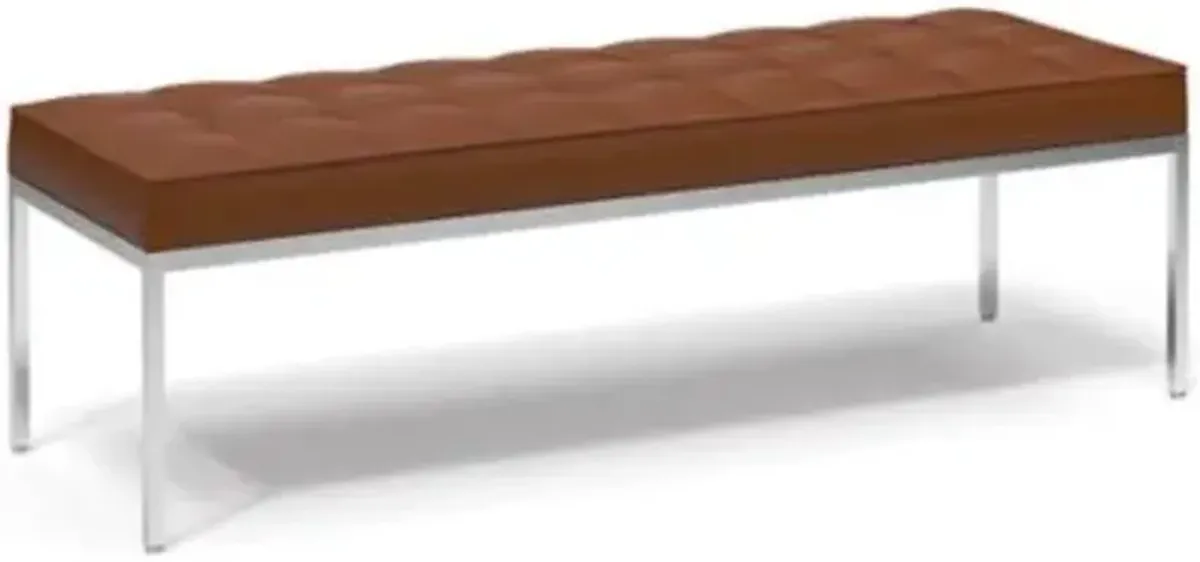 Florence Knoll Relaxed Three-Seat Bench