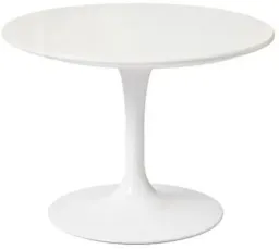 White / Base Finish: White; Top Finish: Vetro Bianco Engineered Stone color