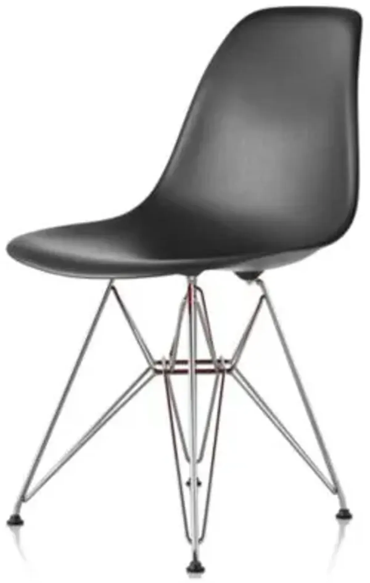 Eames Molded Plastic Side Chair - Wire Base