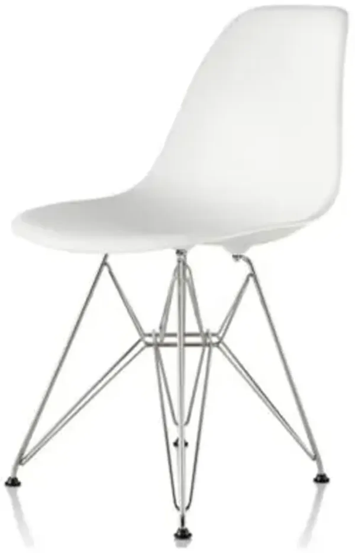 Eames Molded Plastic Side Chair - Wire Base