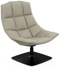 Ultrasuede Sandstone / Textured Black Paint color