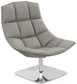 Volo Leather Flint / Polished Aluminum color