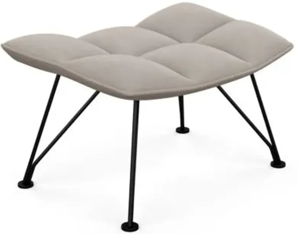 Jehs + Laub Wire Base Ottoman