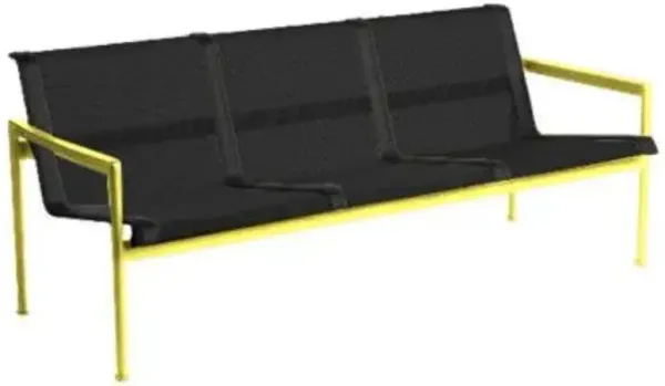 1966 Collection Three Seat Lounge Chair with Arms