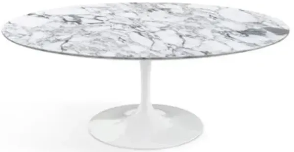 Saarinen 41.25-Inch Oval Coffee Table