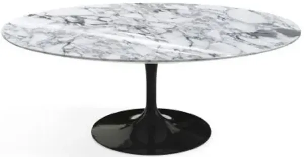 Saarinen 41.25-Inch Oval Coffee Table