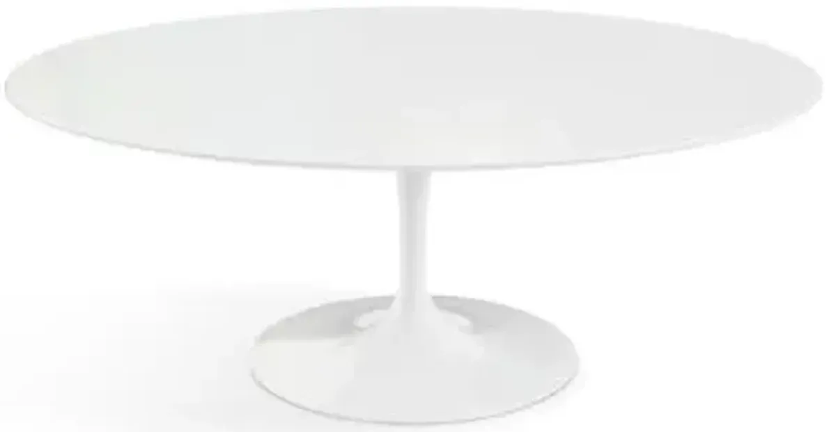 Saarinen 41.25-Inch Oval Coffee Table