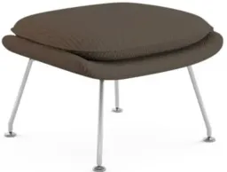 Knoll Felt Mocha / Polished Chrome color