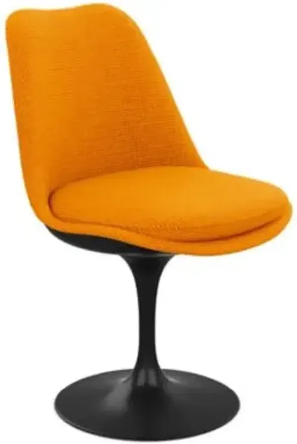 Tulip Armless Chair, Fully Upholstered