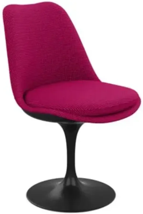 Tulip Armless Chair, Fully Upholstered