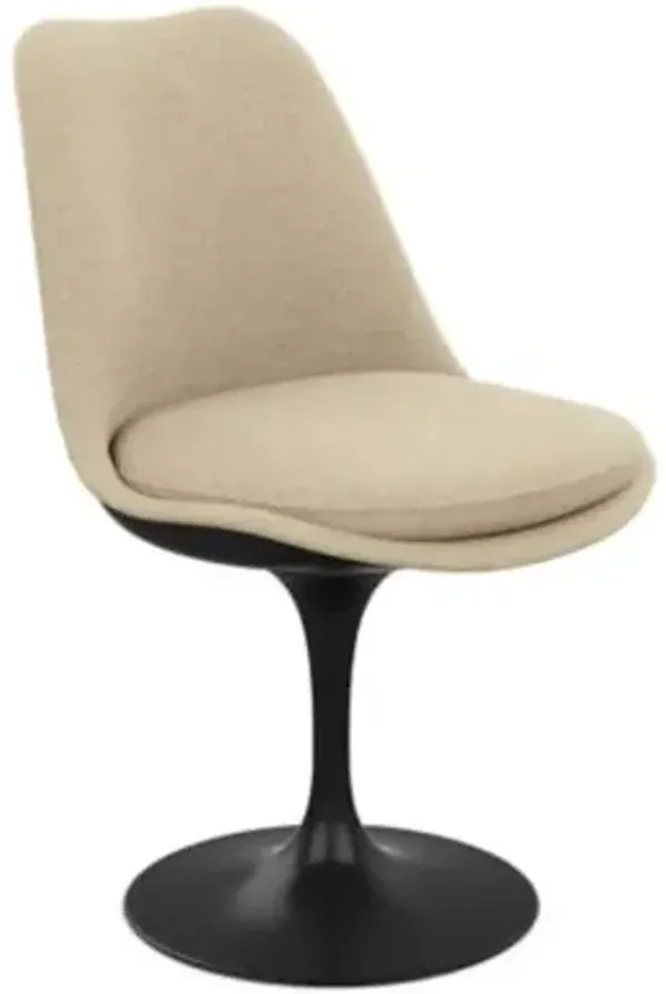 Tulip Armless Chair, Fully Upholstered
