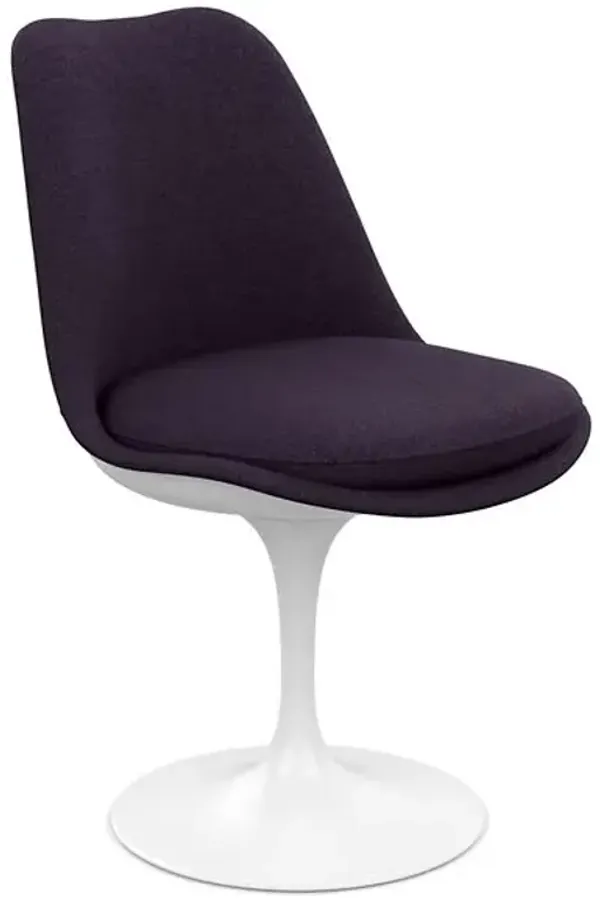 Tulip Armless Chair, Fully Upholstered