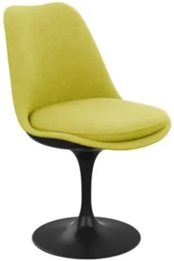 Tulip Armless Chair, Fully Upholstered