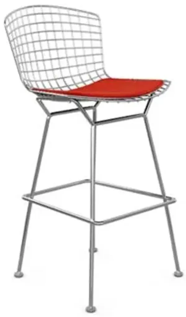 Bertoia Barstool with Seat Cushion