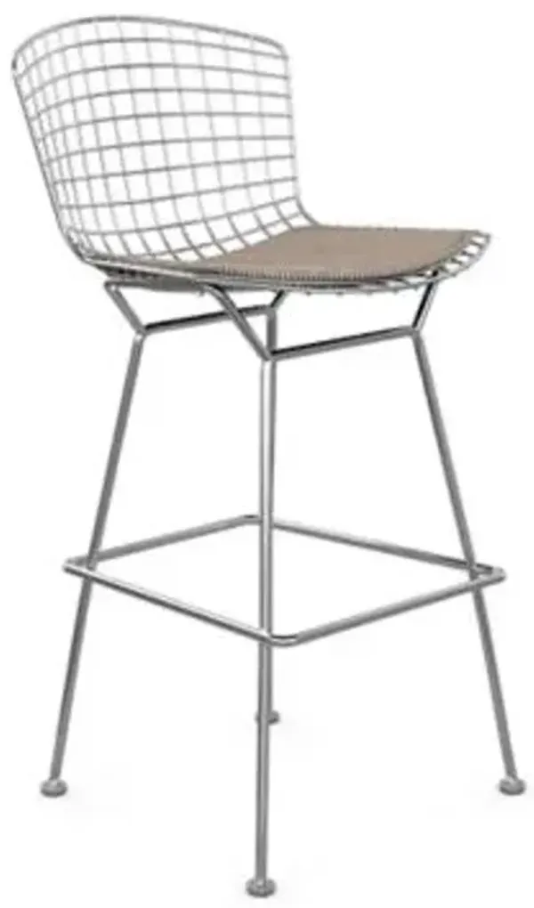 Bertoia Barstool with Seat Cushion