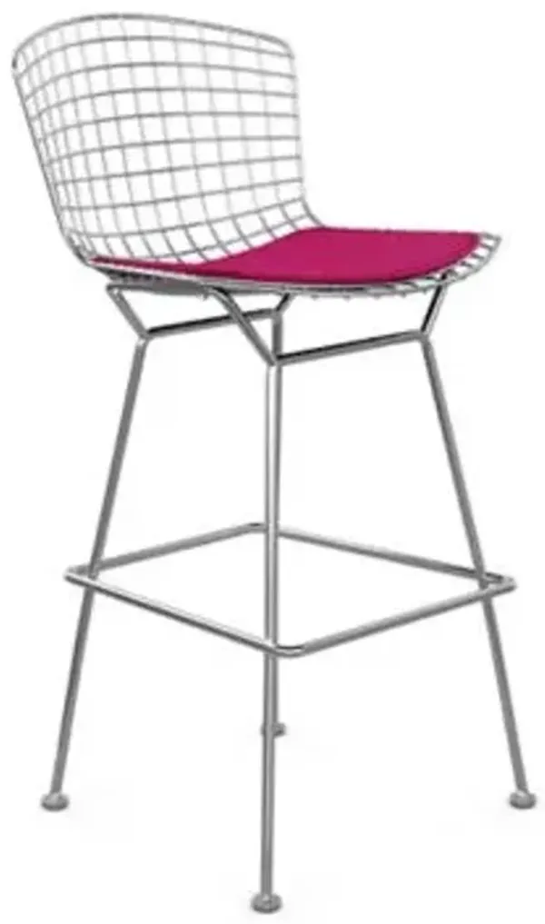 Bertoia Barstool with Seat Cushion