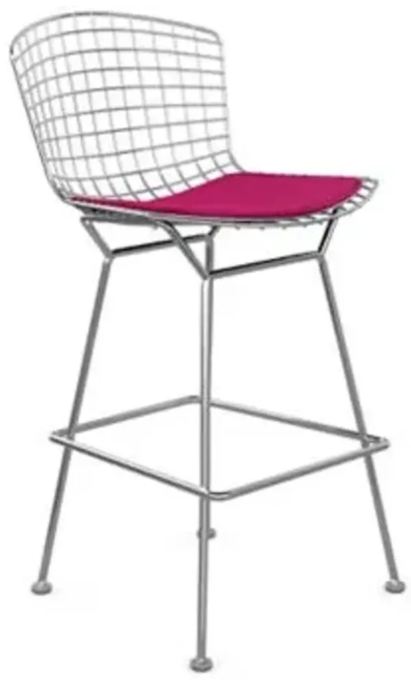 Bertoia Barstool with Seat Cushion