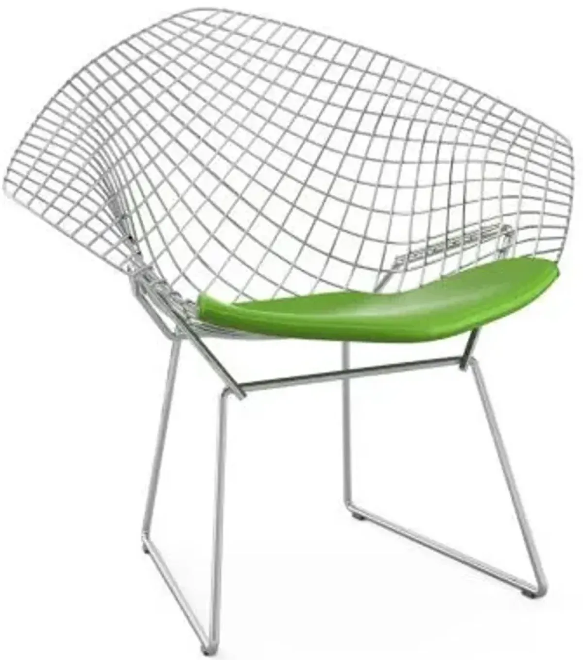 Diamond Lounge Chair with Seat Cushion