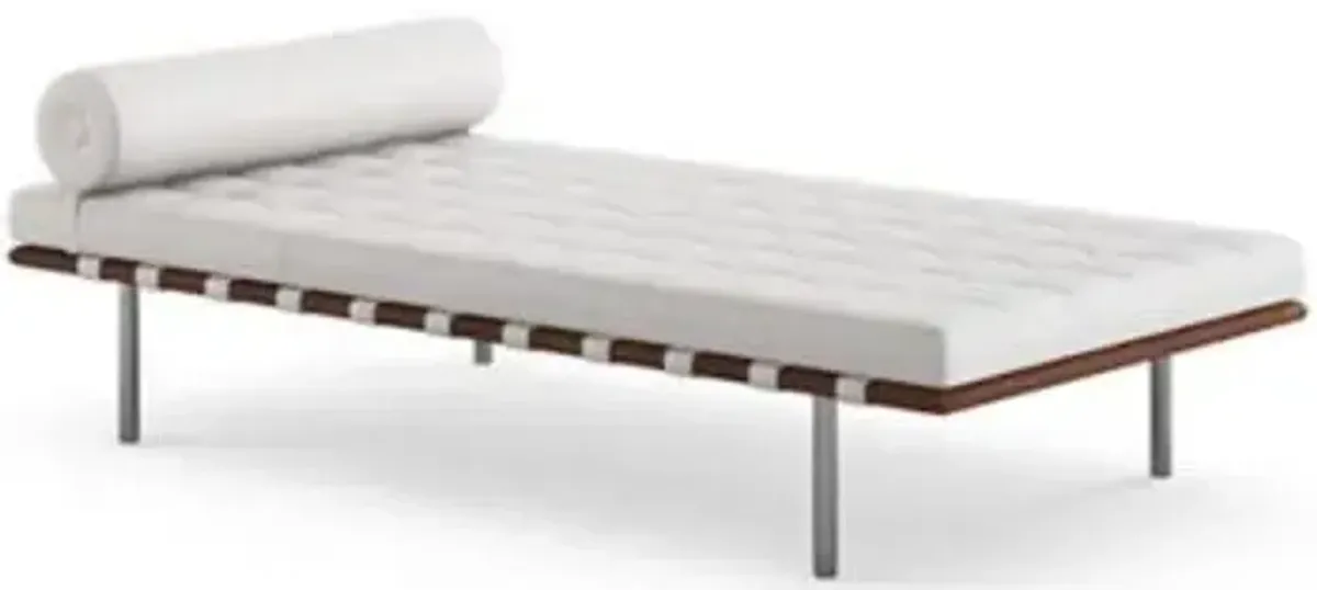 Barcelona Couch with Black Straps