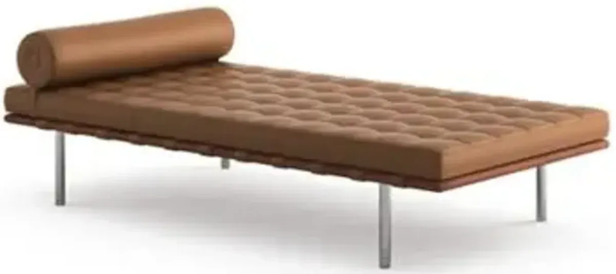Barcelona Couch with Black Straps