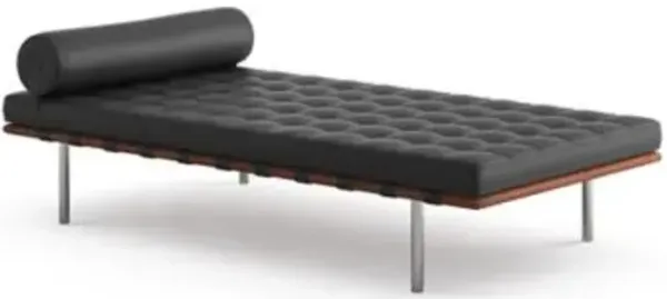 Barcelona Couch with Black Straps