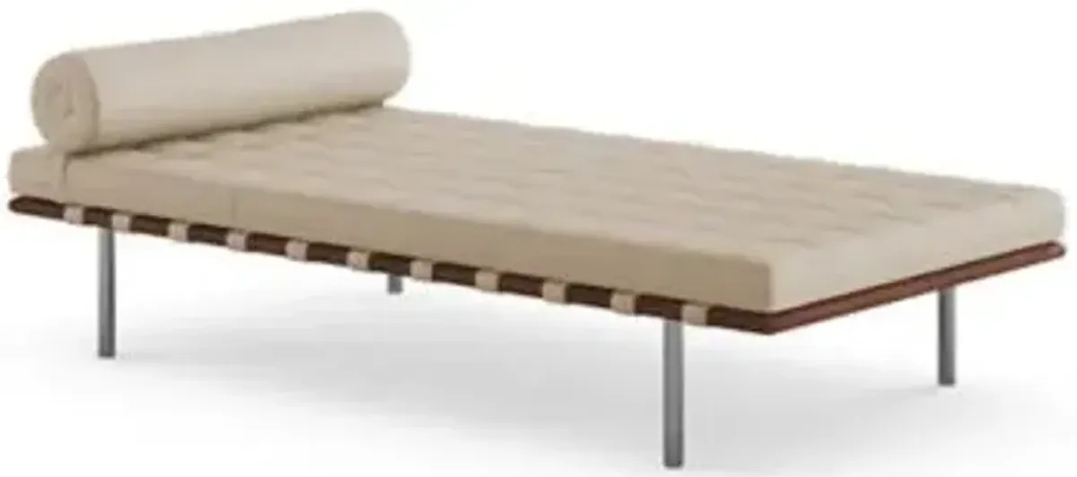 Barcelona Couch with Black Straps