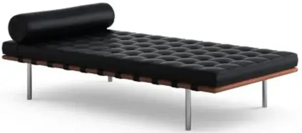 Barcelona Couch with Black Straps