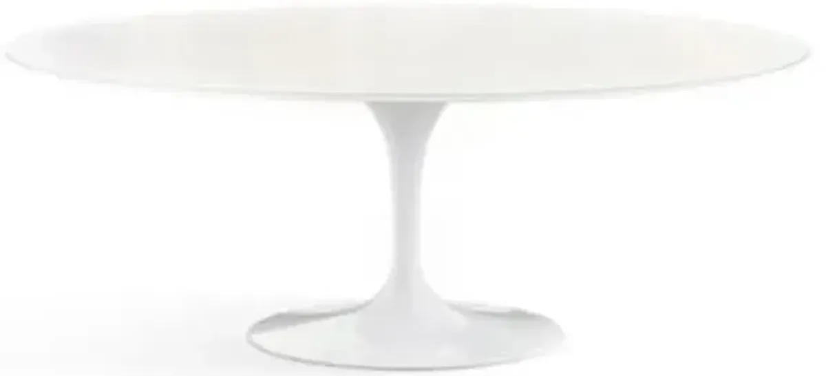 Saarinen 78-Inch Oval Dining Table, Outdoor