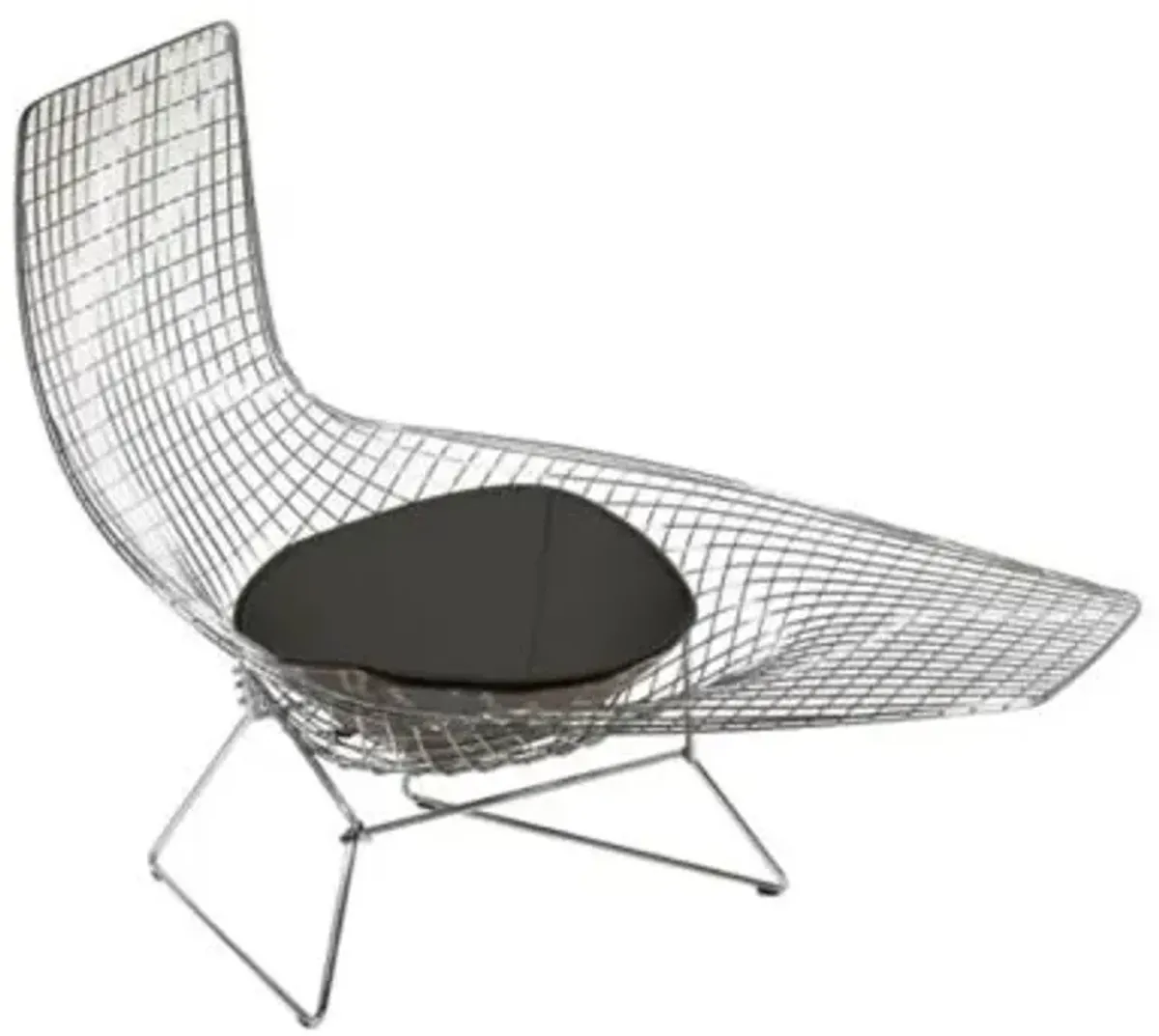 Bertoia Asymmetric Chaise with Seat Cushion