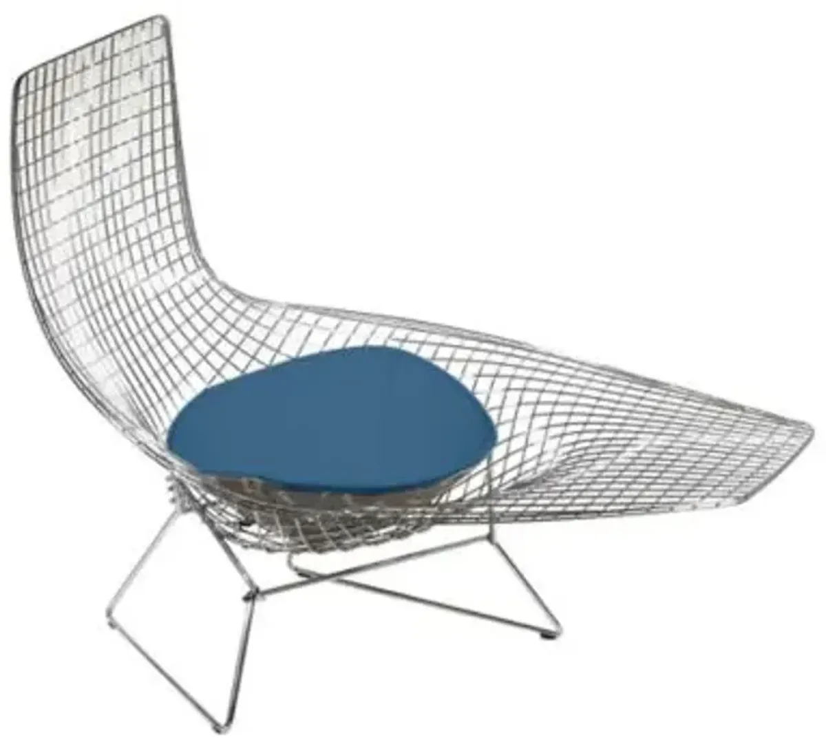 Bertoia Asymmetric Chaise with Seat Cushion