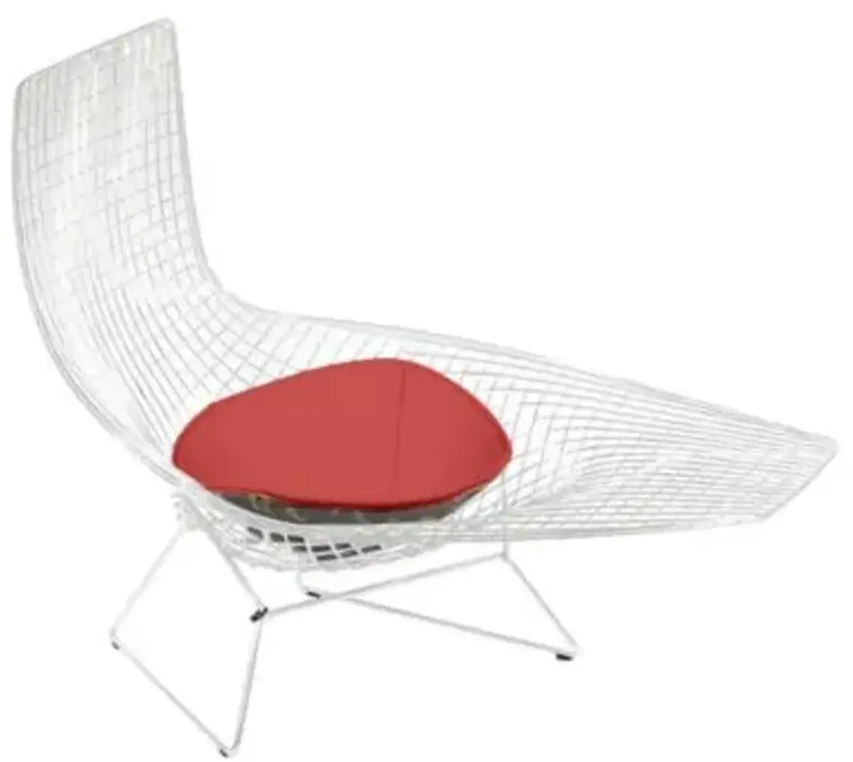Bertoia Asymmetric Chaise with Seat Cushion