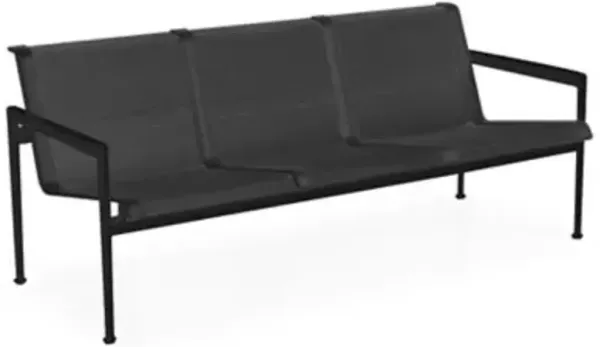 1966 Collection Three Seat Lounge Chair with Arms