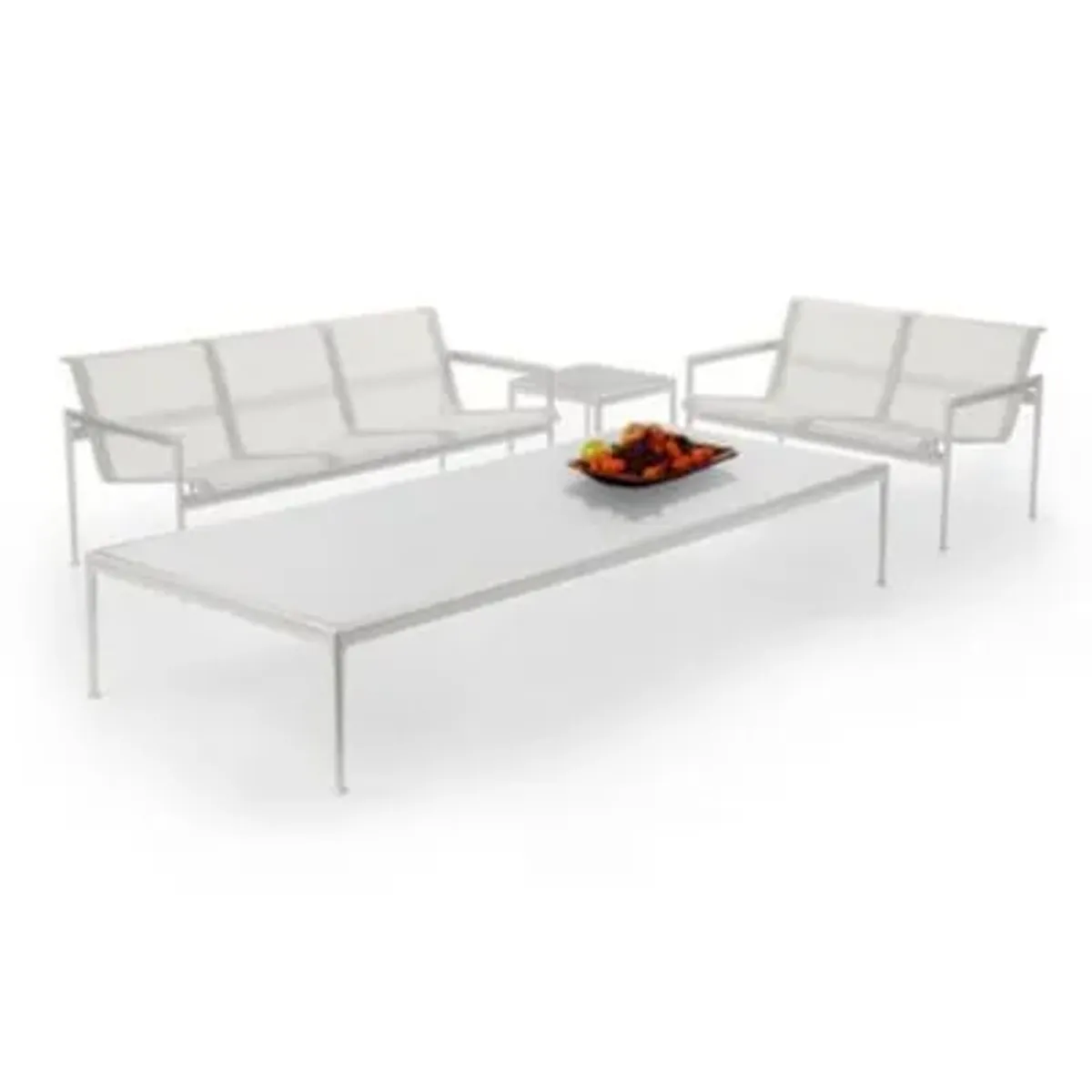 1966 Collection Three Seat Lounge Chair with Arms