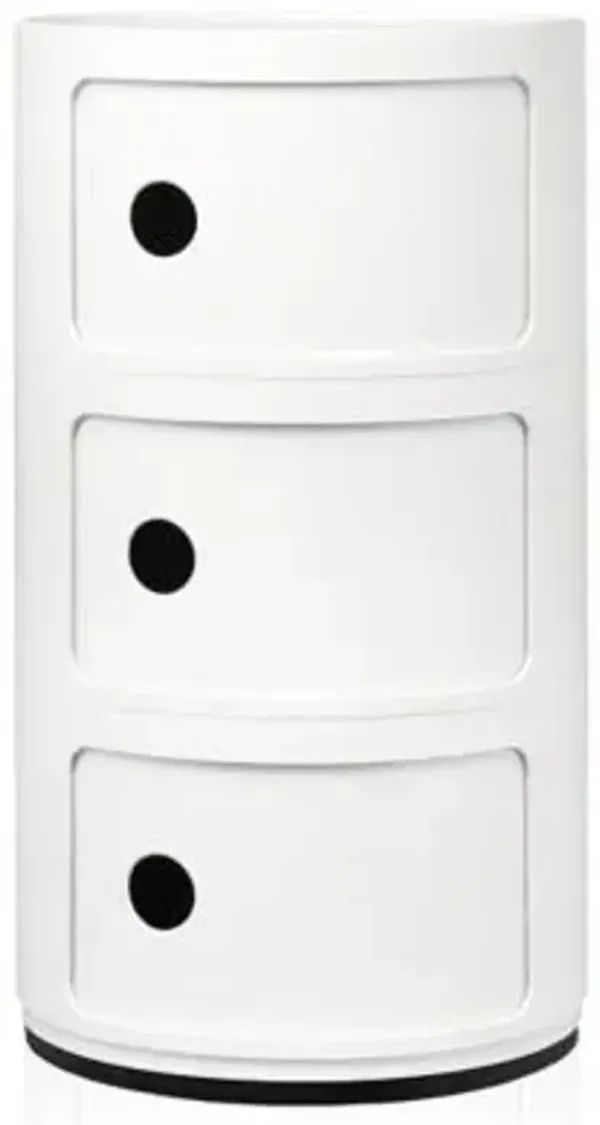 Componibili Round Modular Stacking Units