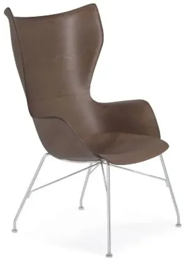 SmartWood Upholstered Lounge Chair
