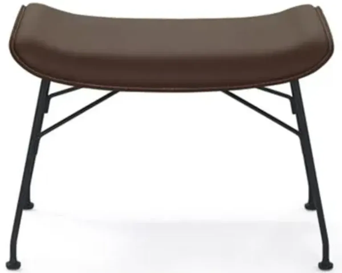 SmartWood Upholstered Footstool