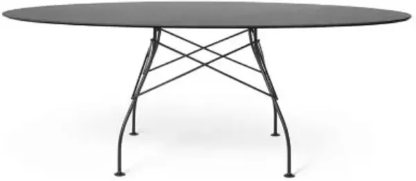 Glossy Outdoor Oval Table